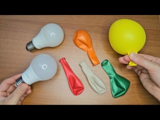 Лампочки и воздушные шары! Отличная идея, которая покорит ваше сердце