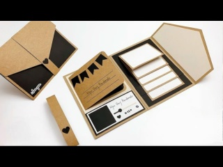 Крафтовый фотоальбом своими руками - идея для скраббукинга