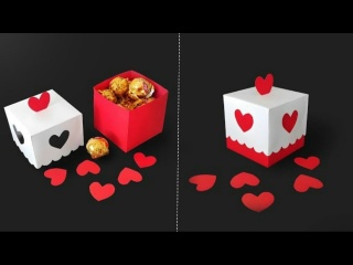 Подарочная коробка для любимого человека своими руками