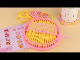 Вязание на круглом станке проще простого