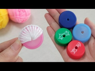 Супер идея для переработки отходов с помощью крышки от пластиковой бутылки