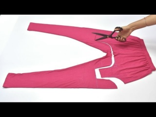 Идея из старых трикотажных штанов