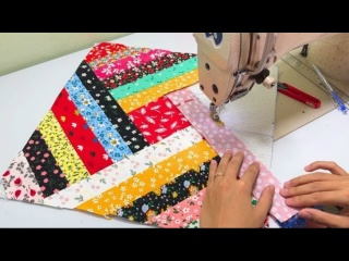 Превратите обрезки ткани в красивые наволочки