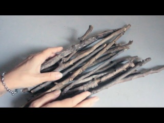 Простые идеи для декора, которые можно сделать из сухих веток своими руками