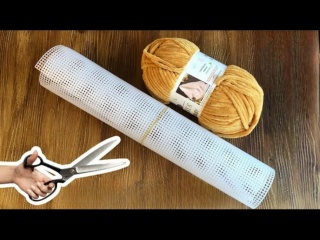 2 супер идеи для изготовления из сетки и бархатной веревки