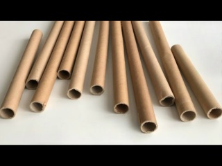 5 отличных идей по переработке картонных рулонов