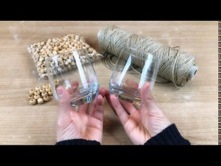 Две идеи для переработки двух старых стеклянных чашек