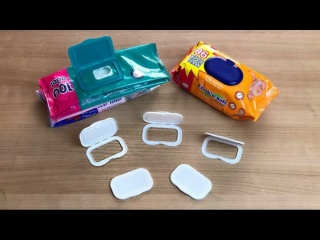 Три креативных способа использовать упаковку от влажных салфеток