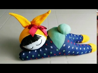 Из обычных носков получилась отличная вещь