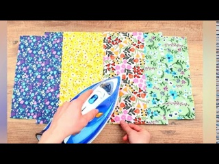 Простая идея для шитья из обрезков ткани