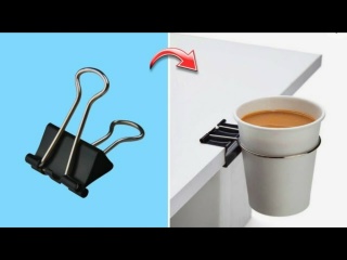 18 креативных идей с использованием канцелярских прищепок