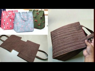 Изготовление сумки - ланч-бокса в домашних условиях