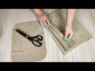 Приобрела полотенце по низкой цене и сразу же разделила его на восемь частей