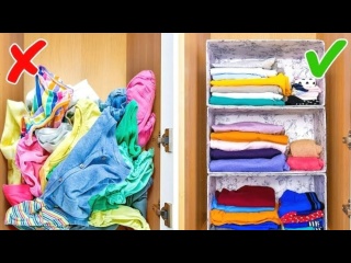23 умных способа хранения вещей: советы по складыванию одежды и идеи для организации дома