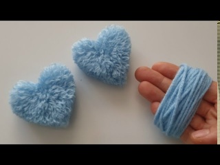 Как сделать сердечко из ниток: простая и красивая идея