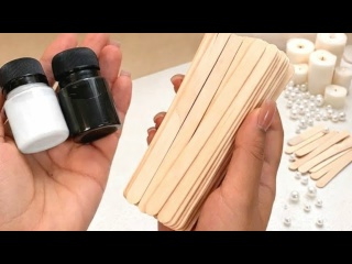 Взгляните, что можно сделать с помощью дерева, бумаги и красок. Креативная идея