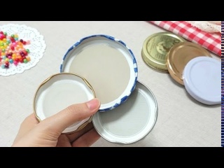 Супер гениальная идея для переработки ненужных вещей с помощью крышек от банок