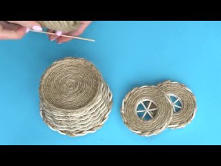 Поделки из джута