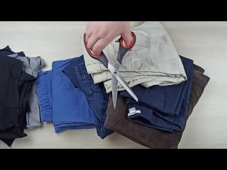 Невероятная вещь из ненужных и старых брюк. Видео группы Как Просто • Рукоделие ✂ HandMade