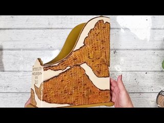 Имитация кожи крокодила подставка для бумаг