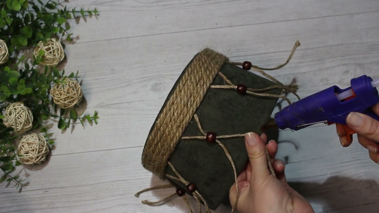 DIY ИДЕИ ИЗ ПЛАСТИКОВЫХ ВЕДЕР своими руками. ИДЕИ поделок из джута и ведер