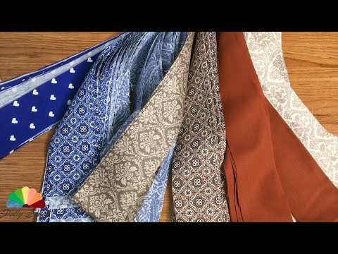 Из полосок ткани: самые невероятно прекрасные идеи DIY мастер-класс