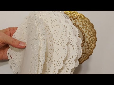 Собираю в кафЭ Ажурные салфетки (белые)-Вы потеряете Дар Речи от этой удивительной идеи для дома DIY