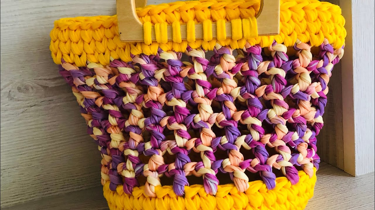 Нереально красивая сумка на лето. incredible crochet bag
