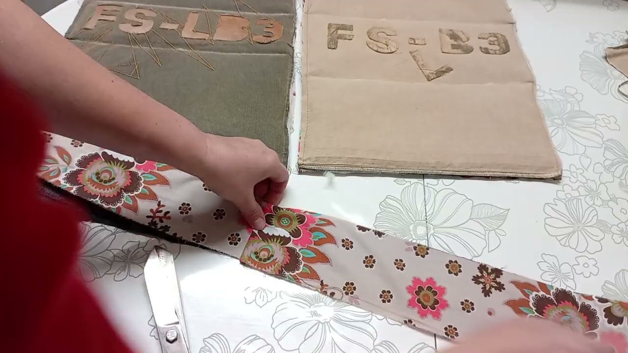 Сумка из юбки. Очень легко и просто.