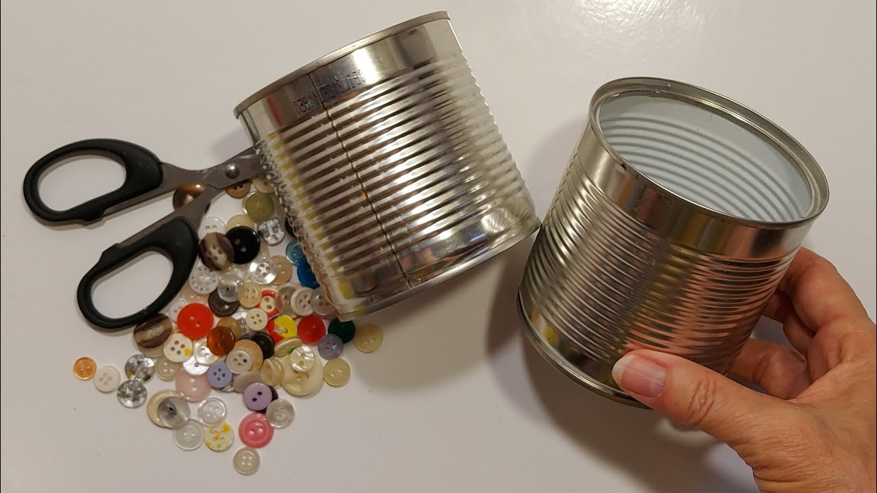 Если у вас есть ХОТЬ ОДНА КОНСЕРВНАЯ БАНКА эта КРАСОТИЩА для ВАМ) diy идеи. поделки. декор. пасха...