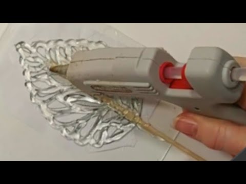 УДИВИТЕЛЬНАЯ КРАСОТА из ГОРЯЧЕГО КЛЕЯ и СТЕКЛЯННОЙ БАНКИ своими руками diy декор.поделки день матери