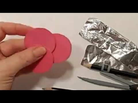 Вырезаю ВСЕГО ЛИШЬ 3 КРУЖКА,а какая КРАСОТИЩА из ФОЛЬГИиФОАМИРАНА своими руками ЛЕГКО DIY идеи.декор