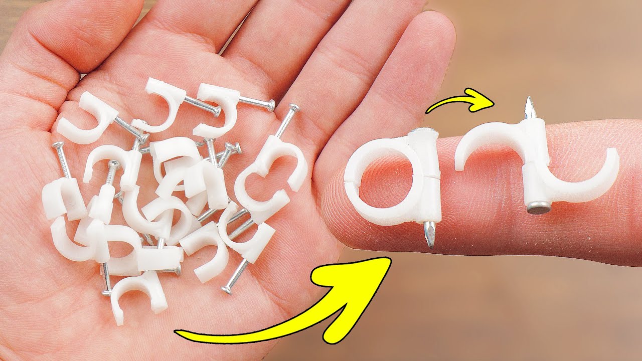 Мало кто знает о такой СЕКРЕТНОЙ функция кронштейна для кабеля!Как я не додумался до этого раньше!!!