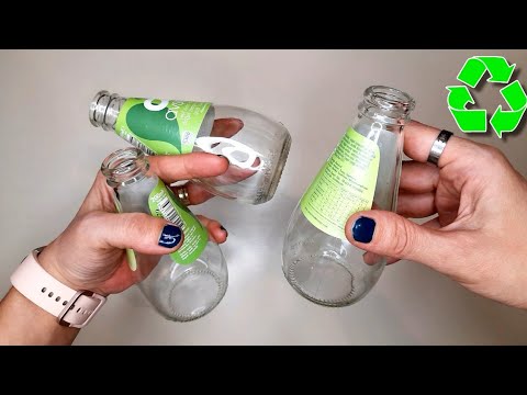 Удивительное преображение с пухлыми стеклянными бутылками! Смотри, что я сделал