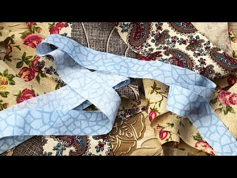 Один простой способ, как шить красиво из некрасивых лоскутков ткани. DIY мастер класс
