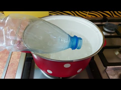 КИП'ЯТОК + ПЛАСТИКОВАЯ БУТЫЛКА - КРАСОТА - ГЛАЗ НЕ ОТВЕСТИ diy идеи.декор дома. поделки день матери