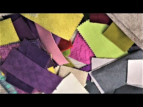 Придумала способ, как сшить дорого-богато из обрезков плотной ткани DIY мастер-класс