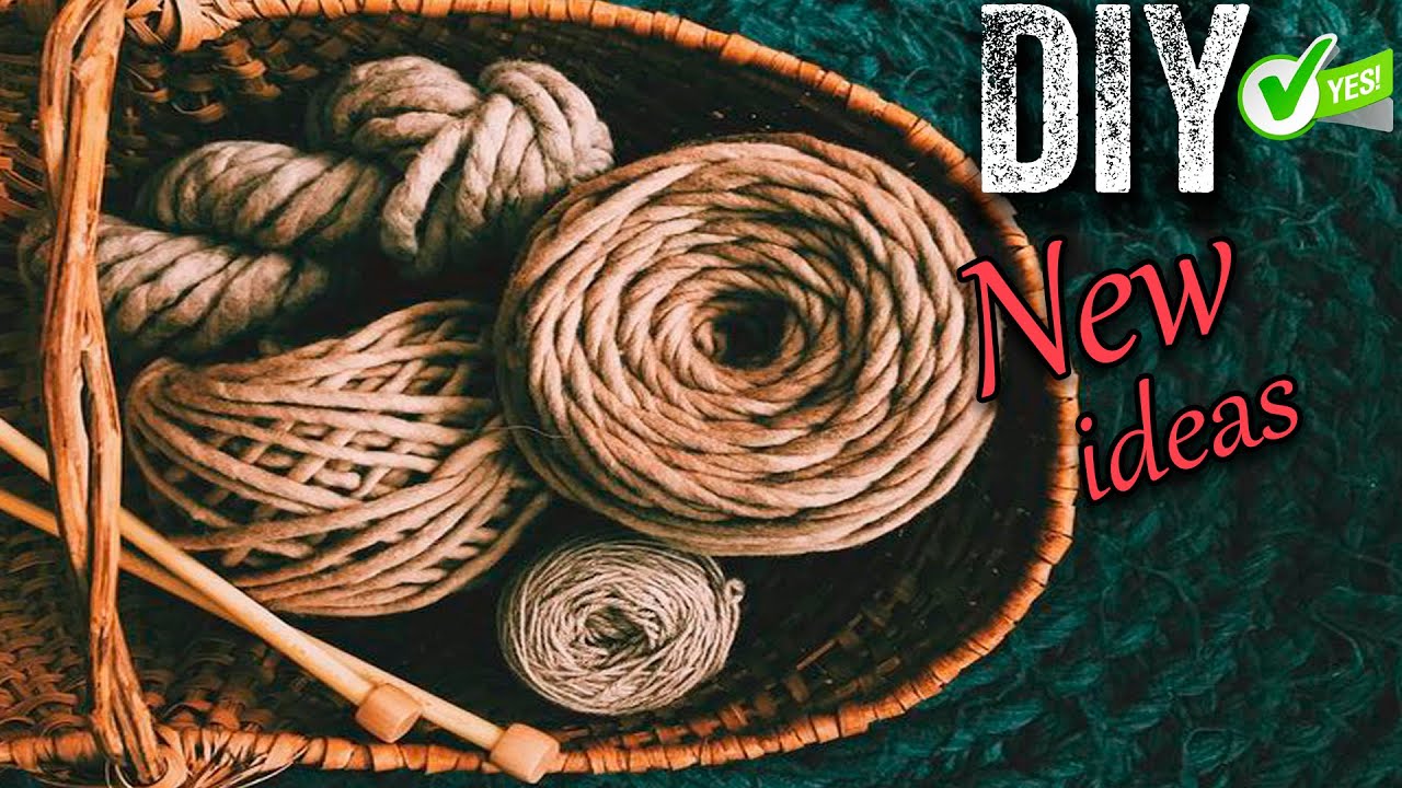 ИДЕИ поделок ИЗ ДЖУТА (джутового каната, веревки, ленты) своими руками. Jute craft ideas easy