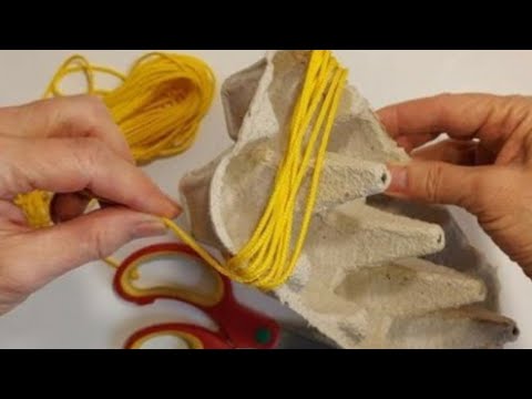 ВЫ ОФИГЕЕТЕ и БОЛЬШЕ НИКОГДА НЕ ВЫБРОСИТЕ КОРОБКИ для ЯИЦ diy полезные поделки.декор (новый год)
