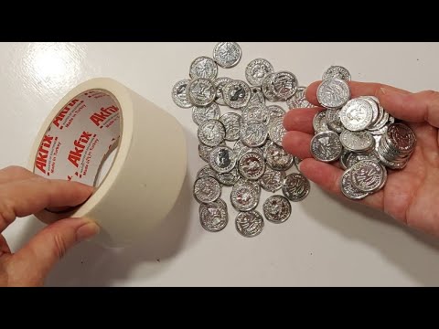 МОНЕТЫ + СКОТЧ !! Вас ПОТРЯСЁТ РЕЗУЛЬТАТ - СМОТРИ СРАЗУ. DIY полезные идеи дома.поделки день матери