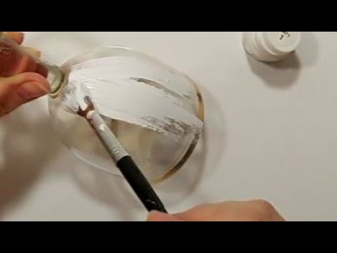 ЗАЛИВАЮ ГОРЯЧИМ КЛЕЕМ и КРАСКОЙ СТАРЫЕ СТЕКЛЯННЫЕ СТАКАНЫ ... ОРИГИНАЛЬНЫЕ (идеи - пасха - декор)