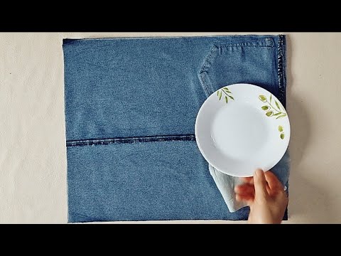 Удивительное преображение старых штанов!!! Легкий и простой мастер-класс!!