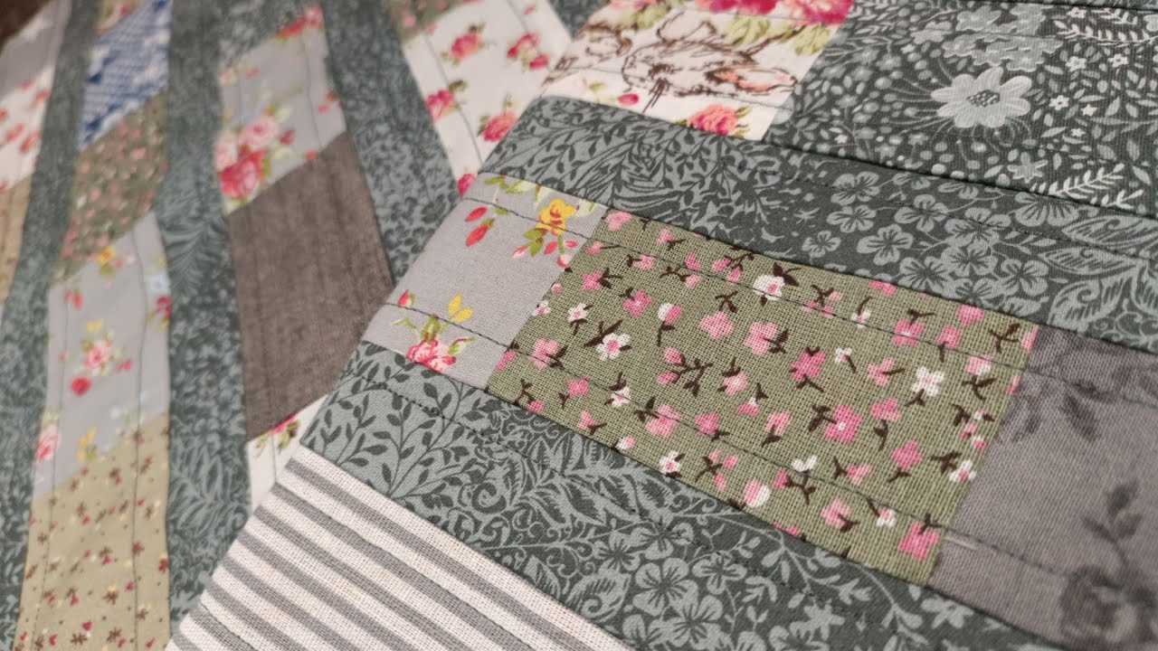 Лоскутные блоки из маленьких обрезков. Простая идея из нашей "КОПИЛКИ" DIY