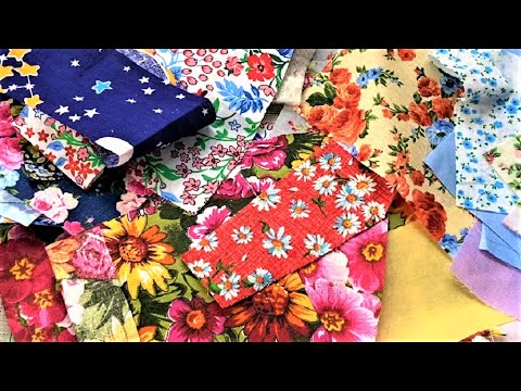 Шью лоскуты на тряпку для пола. Теперь это мой любимый способ работы DIY мастер-класс