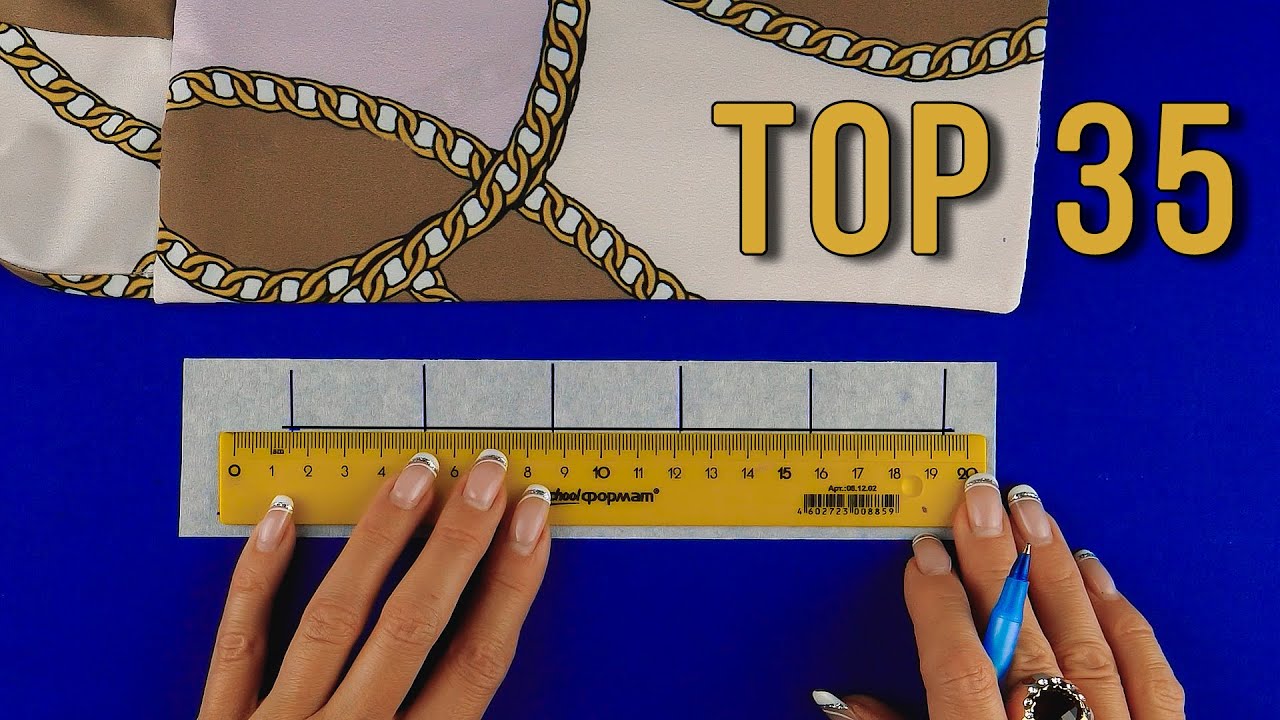 ТОП 35 самых удивительных швейных советов и хитростей о которых мало кто знает!