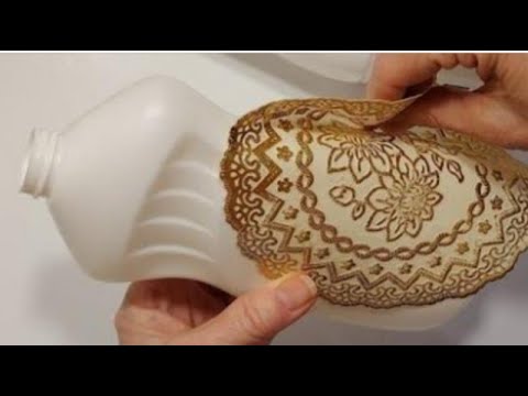 СУПЕР!ПОСМОТРИТЕ,что Я СДЕЛАЛА из СТАРОЙ ПАСТИКОВОЙ БАНКИ+ТКАНЬ+ВАТА.ПОТРЯСАЮЩАЯ ИДЕЯ ДЛЯ ДОМА #diy