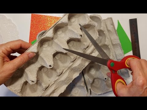 2 ИДЕИ поделок Из Яичной Коробки лотка.своими руками.Подарки.СДЕЛАЙ САМ.декор.рукоделие для дома DIY