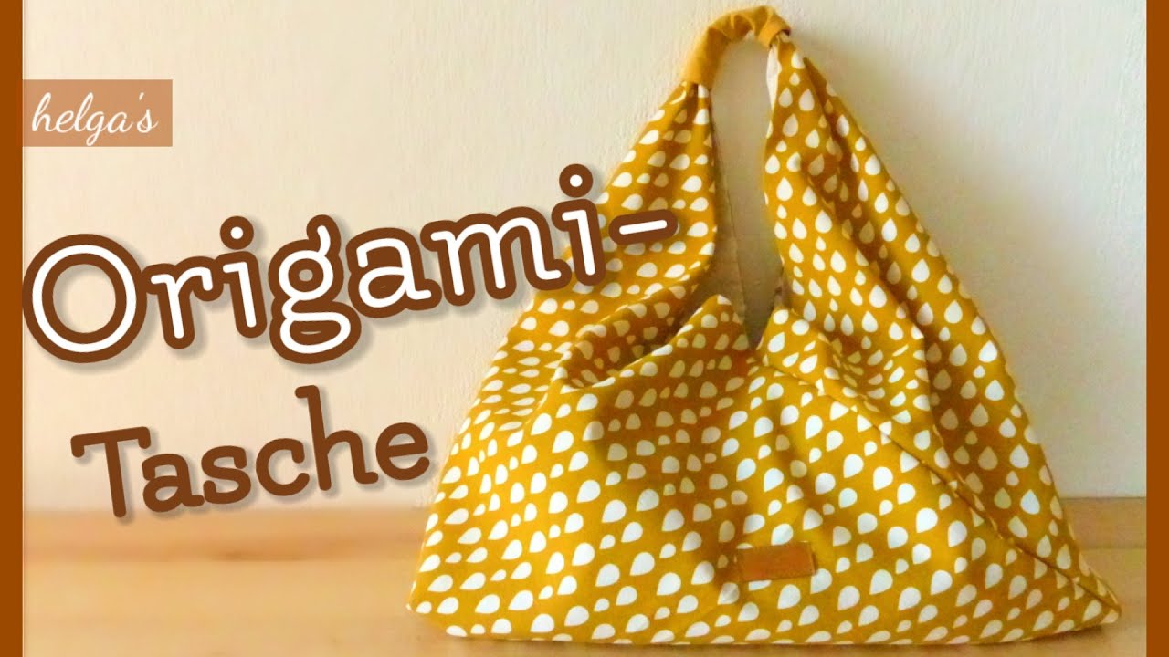 Пошив сумки оригами с внутренней подкладкой - сумка оригами